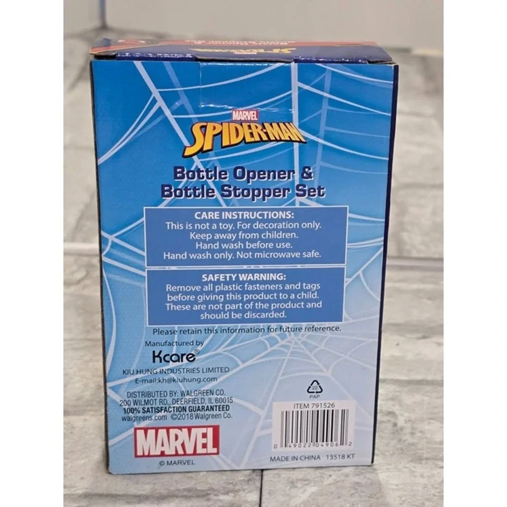 Marvel spider bottler